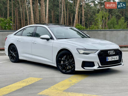 Ауді А6 2020 у Києві на Automoto.ua Білий Ауді А6, об'ємом двигуна 3 л та пробігом 61 тис. км за 36900 $, фото 1 на Automoto.ua