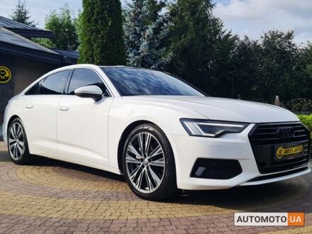 Ауди А6 2020 в Львове на Automoto.ua Белый Ауди А6, объемом двигателя 2 л и пробегом 84 тыс. км за 35800 $, фото 1 на Automoto.ua