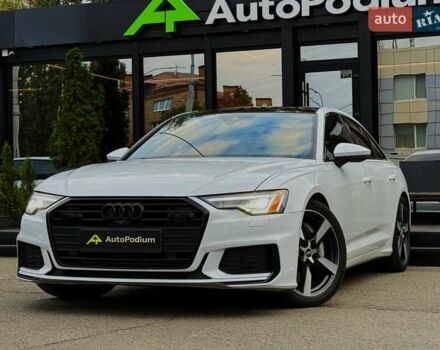 Белый Ауди А6, объемом двигателя 3 л и пробегом 56 тыс. км за 42799 $, фото 1 на Automoto.ua