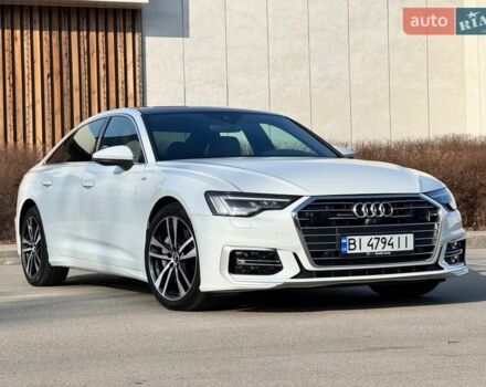 Белый Ауди А6, объемом двигателя 3 л и пробегом 61 тыс. км за 35000 $, фото 1 на Automoto.ua