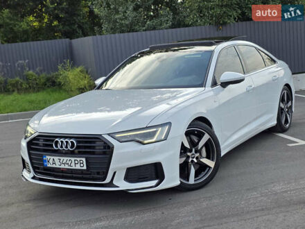 Белый Ауди А6, объемом двигателя 3 л и пробегом 80 тыс. км за 34500 $, фото 1 на Automoto.ua