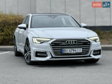 Белый Ауди А6, объемом двигателя 3 л и пробегом 50 тыс. км за 36500 $, фото 1 на Automoto.ua