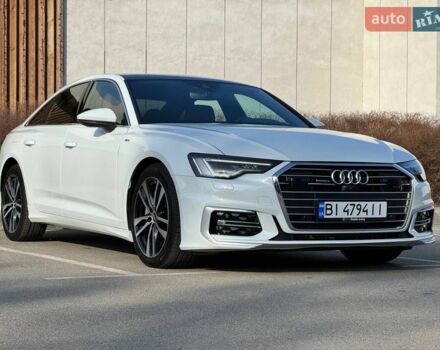 Белый Ауди А6, объемом двигателя 3 л и пробегом 61 тыс. км за 36000 $, фото 1 на Automoto.ua