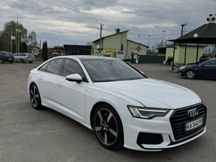 Ауді А6 2021 у Києві на Automoto.ua Білий Ауді А6, об'ємом двигуна 3 л та пробігом 79 тис. км за 37900 $, фото 1 на Automoto.ua