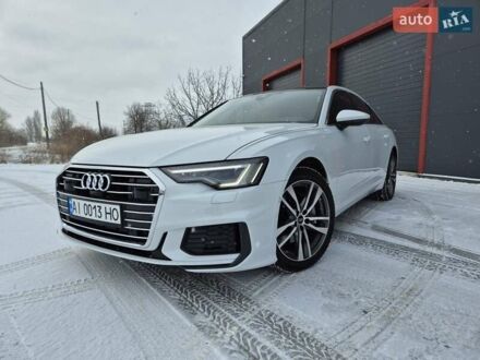 Ауди А6 2023 в Барышевке на Automoto.ua Белый Ауди А6, объемом двигателя 1.98 л и пробегом 3 тыс. км за 43700 $, фото 1 на Automoto.ua