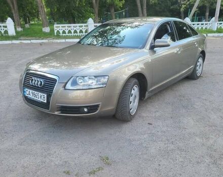 Бежевий Ауді А6, об'ємом двигуна 2.4 л та пробігом 228 тис. км за 6500 $, фото 1 на Automoto.ua