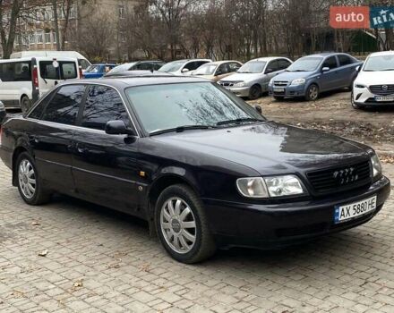 Черный Ауди А6, объемом двигателя 2.6 л и пробегом 350 тыс. км за 3500 $, фото 5 на Automoto.ua