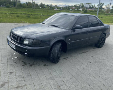 Черный Ауди А6, объемом двигателя 2.5 л и пробегом 350 тыс. км за 3750 $, фото 2 на Automoto.ua