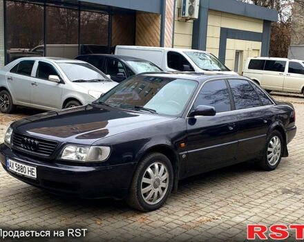 Черный Ауди А6, объемом двигателя 2.6 л и пробегом 350 тыс. км за 3500 $, фото 1 на Automoto.ua