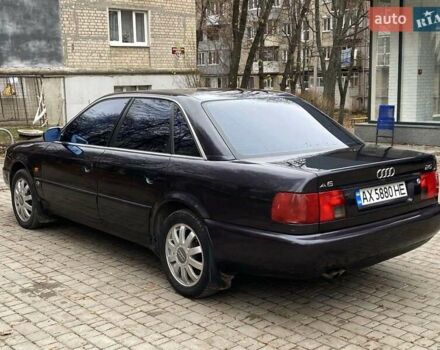 Черный Ауди А6, объемом двигателя 2.6 л и пробегом 350 тыс. км за 3500 $, фото 2 на Automoto.ua