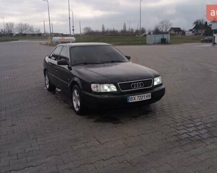 Черный Ауди А6, объемом двигателя 2.6 л и пробегом 396 тыс. км за 2650 $, фото 1 на Automoto.ua