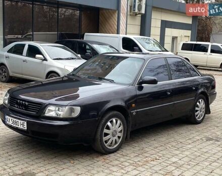 Черный Ауди А6, объемом двигателя 2.6 л и пробегом 350 тыс. км за 3500 $, фото 1 на Automoto.ua