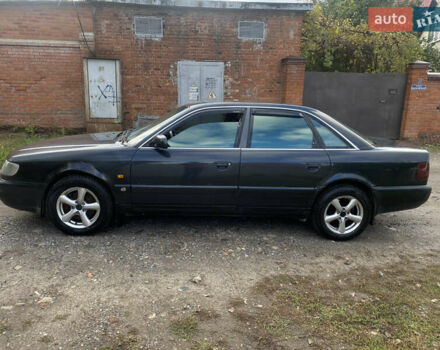 Черный Ауди А6, объемом двигателя 2.8 л и пробегом 300 тыс. км за 2150 $, фото 2 на Automoto.ua