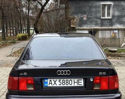 Черный Ауди А6, объемом двигателя 2.6 л и пробегом 350 тыс. км за 3500 $, фото 3 на Automoto.ua