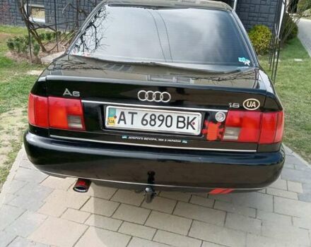 Черный Ауди А6, объемом двигателя 1.8 л и пробегом 450 тыс. км за 3800 $, фото 2 на Automoto.ua