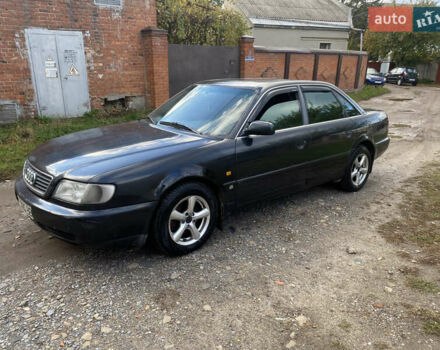 Черный Ауди А6, объемом двигателя 2.8 л и пробегом 300 тыс. км за 2150 $, фото 1 на Automoto.ua