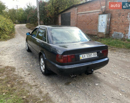 Черный Ауди А6, объемом двигателя 2.8 л и пробегом 300 тыс. км за 2150 $, фото 4 на Automoto.ua