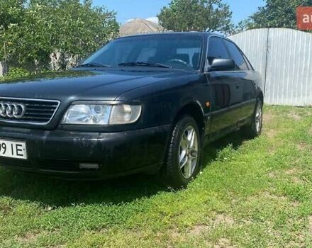 Черный Ауди А6, объемом двигателя 2.8 л и пробегом 576 тыс. км за 2400 $, фото 1 на Automoto.ua