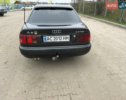 Черный Ауди А6, объемом двигателя 2.5 л и пробегом 530 тыс. км за 3650 $, фото 4 на Automoto.ua