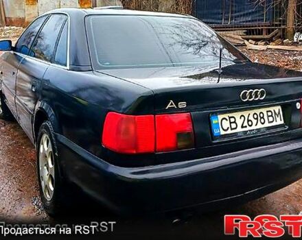 Черный Ауди А6, объемом двигателя 2.8 л и пробегом 326 тыс. км за 2800 $, фото 1 на Automoto.ua