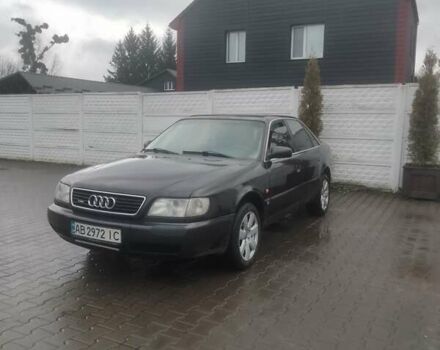 Черный Ауди А6, объемом двигателя 2.6 л и пробегом 379 тыс. км за 4300 $, фото 1 на Automoto.ua