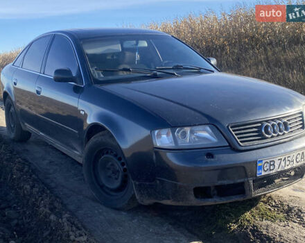 Черный Ауди А6, объемом двигателя 2.4 л и пробегом 390 тыс. км за 3600 $, фото 5 на Automoto.ua