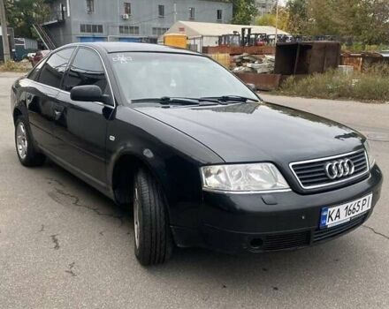 Черный Ауди А6, объемом двигателя 2.8 л и пробегом 472 тыс. км за 3750 $, фото 1 на Automoto.ua