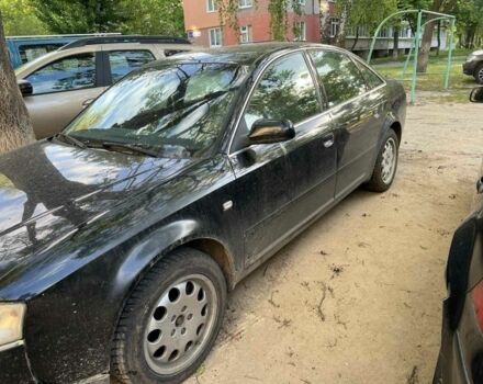 Черный Ауди А6, объемом двигателя 2.5 л и пробегом 455 тыс. км за 2200 $, фото 4 на Automoto.ua