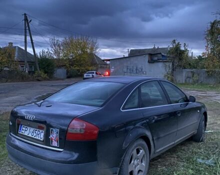 Черный Ауди А6, объемом двигателя 2.5 л и пробегом 310 тыс. км за 1300 $, фото 2 на Automoto.ua