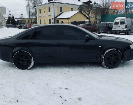 Черный Ауди А6, объемом двигателя 2.5 л и пробегом 305 тыс. км за 4500 $, фото 2 на Automoto.ua