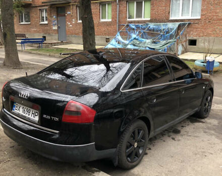 Черный Ауди А6, объемом двигателя 2.5 л и пробегом 380 тыс. км за 5200 $, фото 1 на Automoto.ua