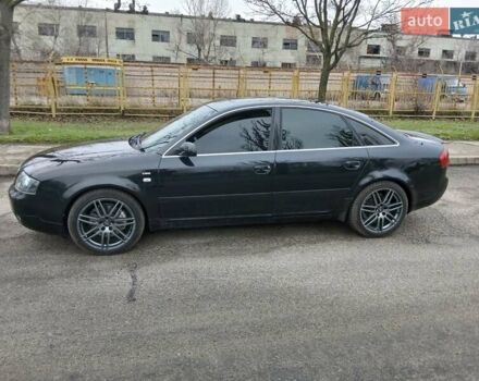 Черный Ауди А6, объемом двигателя 2.5 л и пробегом 296 тыс. км за 5100 $, фото 2 на Automoto.ua