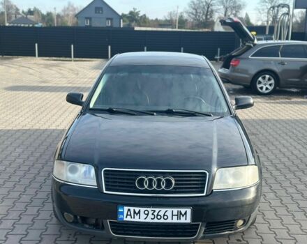 Черный Ауди А6, объемом двигателя 2.5 л и пробегом 450 тыс. км за 3400 $, фото 2 на Automoto.ua