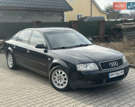 Черный Ауди А6, объемом двигателя 2.5 л и пробегом 480 тыс. км за 3400 $, фото 2 на Automoto.ua