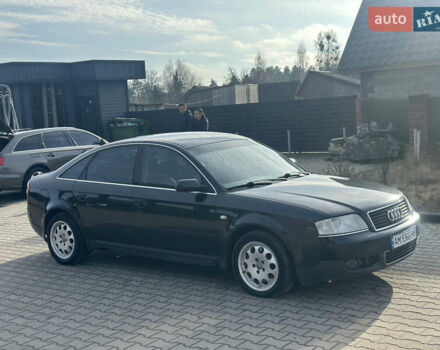 Черный Ауди А6, объемом двигателя 2.5 л и пробегом 480 тыс. км за 3400 $, фото 7 на Automoto.ua