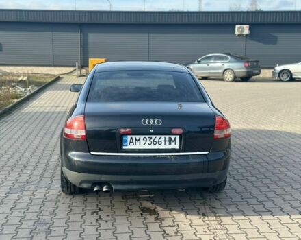 Черный Ауди А6, объемом двигателя 2.5 л и пробегом 450 тыс. км за 3400 $, фото 7 на Automoto.ua