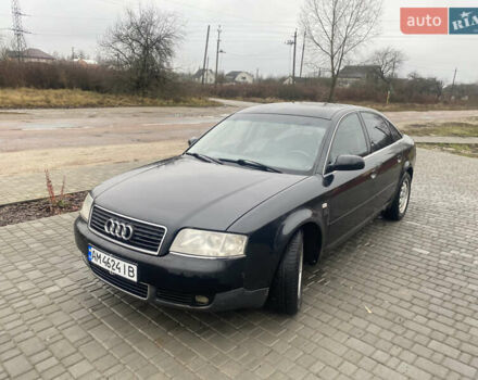 Чорний Ауді А6, об'ємом двигуна 2.5 л та пробігом 450 тис. км за 4500 $, фото 1 на Automoto.ua