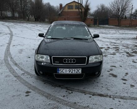 Черный Ауди А6, объемом двигателя 2.5 л и пробегом 195 тыс. км за 3030 $, фото 1 на Automoto.ua