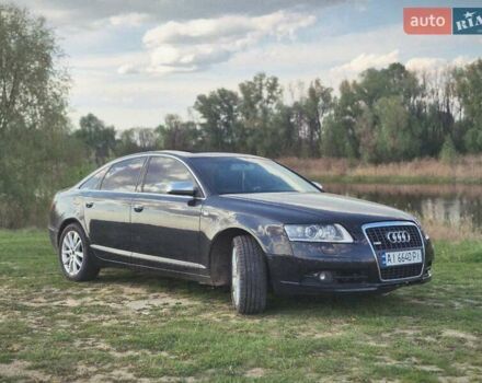 Черный Ауди А6, объемом двигателя 3.2 л и пробегом 287 тыс. км за 8000 $, фото 2 на Automoto.ua
