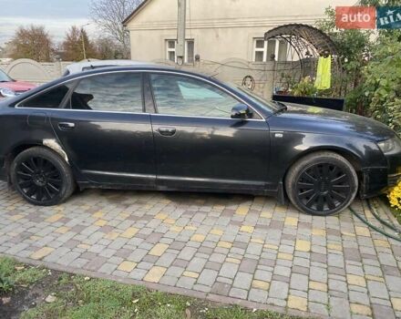 Черный Ауди А6, объемом двигателя 3 л и пробегом 216 тыс. км за 5800 $, фото 3 на Automoto.ua