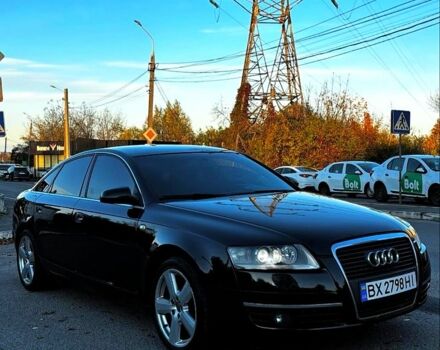 Черный Ауди А6, объемом двигателя 2.4 л и пробегом 242 тыс. км за 6300 $, фото 1 на Automoto.ua