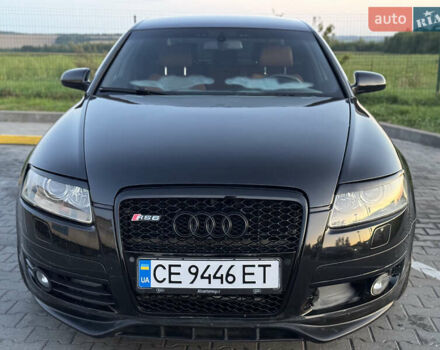 Черный Ауди А6, объемом двигателя 3 л и пробегом 272 тыс. км за 7400 $, фото 9 на Automoto.ua
