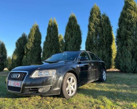 Черный Ауди А6, объемом двигателя 2 л и пробегом 400 тыс. км за 3900 $, фото 2 на Automoto.ua