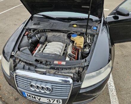 Черный Ауди А6, объемом двигателя 4.2 л и пробегом 250 тыс. км за 3513 $, фото 6 на Automoto.ua