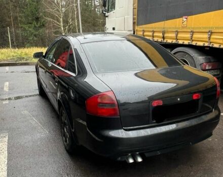 Черный Ауди А6, объемом двигателя 2.5 л и пробегом 319 тыс. км за 1850 $, фото 2 на Automoto.ua