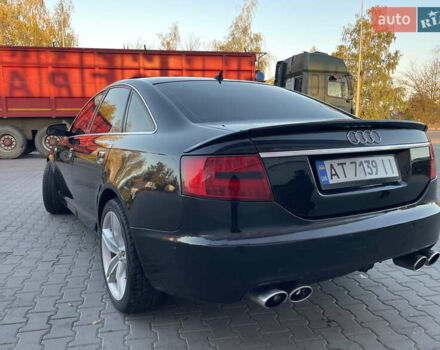 Черный Ауди А6, объемом двигателя 3 л и пробегом 315 тыс. км за 7250 $, фото 7 на Automoto.ua