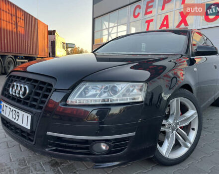 Черный Ауди А6, объемом двигателя 3 л и пробегом 315 тыс. км за 7250 $, фото 13 на Automoto.ua