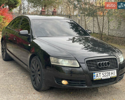Черный Ауди А6, объемом двигателя 2.97 л и пробегом 300 тыс. км за 6500 $, фото 1 на Automoto.ua