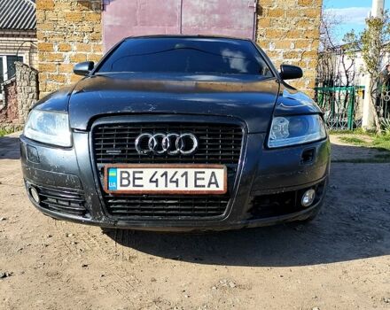 Черный Ауди А6, объемом двигателя 3 л и пробегом 360 тыс. км за 5800 $, фото 1 на Automoto.ua