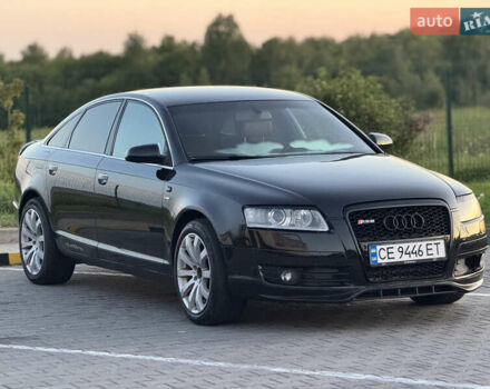 Черный Ауди А6, объемом двигателя 3 л и пробегом 272 тыс. км за 7400 $, фото 2 на Automoto.ua